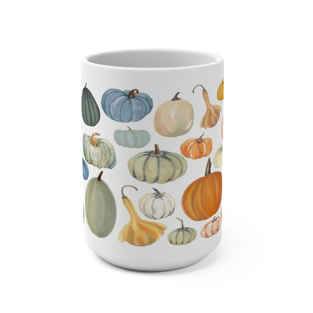 Colorful Pumpkins Mug 15oz