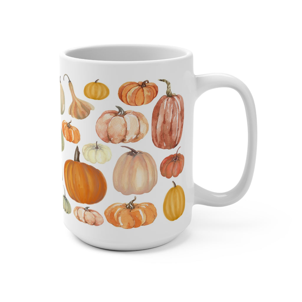 Colorful Pumpkins Mug 15oz