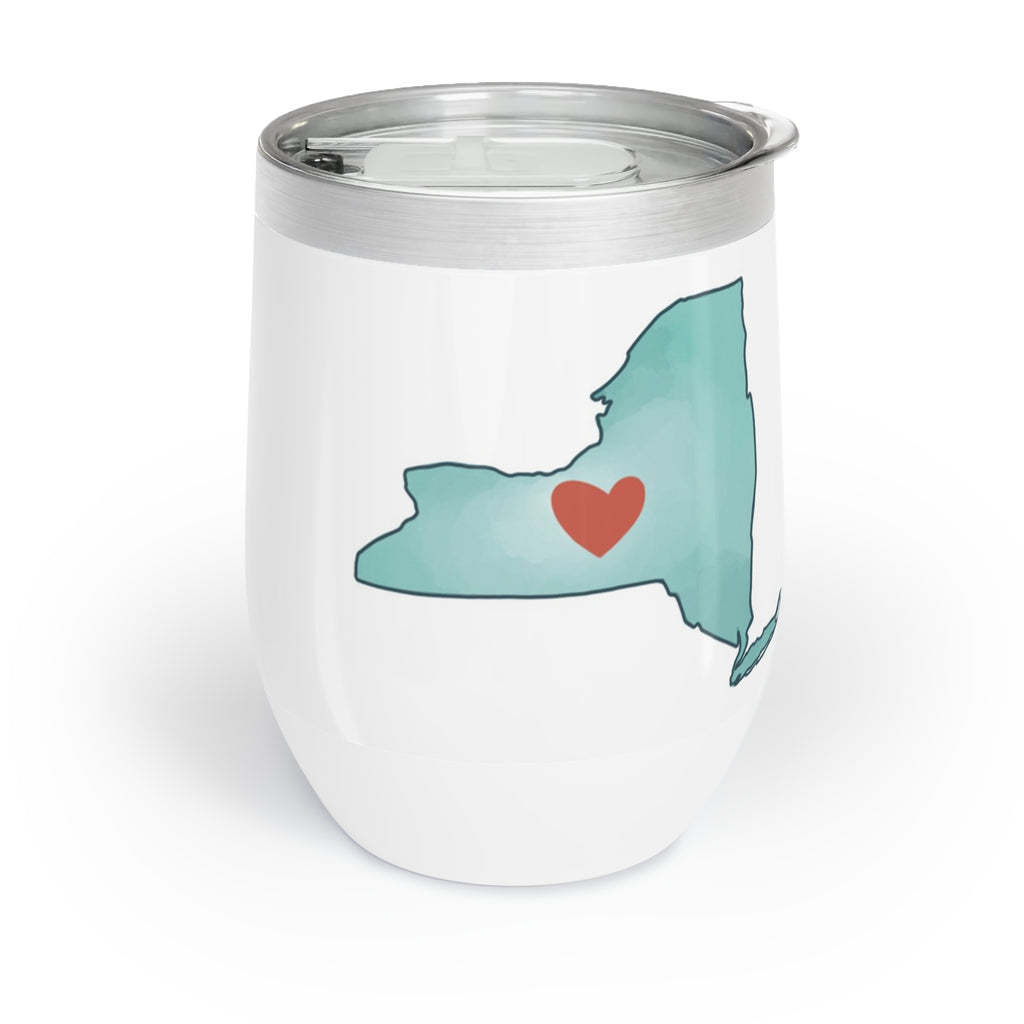 NYS Heart Stainless Chill Wine Tumbler