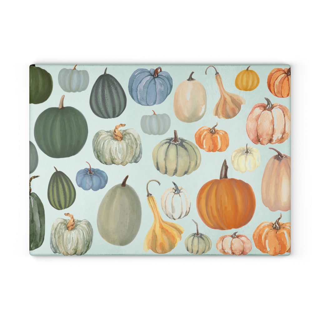 Pumpkin Patch Glass Cutting and Charcuterie Board