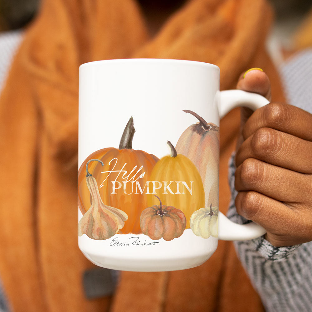 Hello Pumpkin Mug 15oz